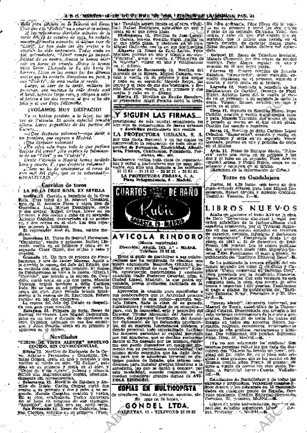 ABC MADRID 14-10-1952 página 41