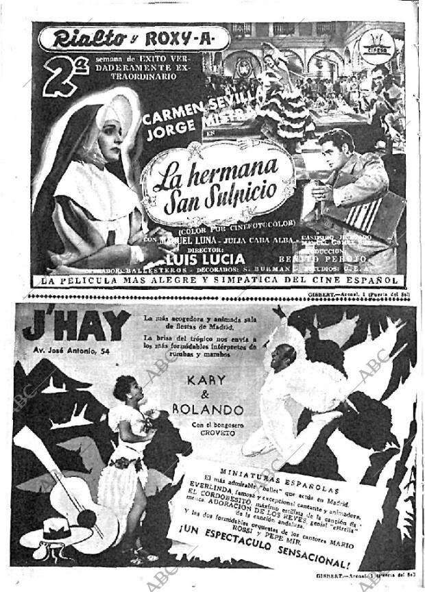 ABC MADRID 14-10-1952 página 6