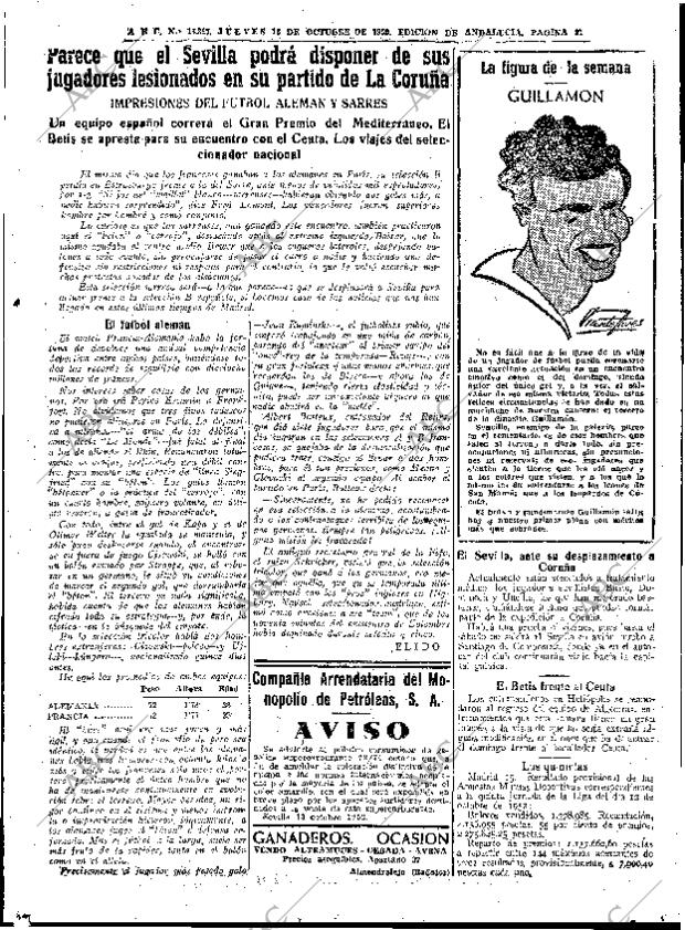ABC SEVILLA 16-10-1952 página 21