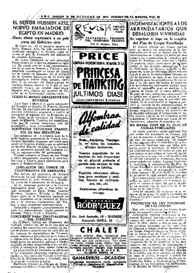 ABC MADRID 18-10-1952 página 18