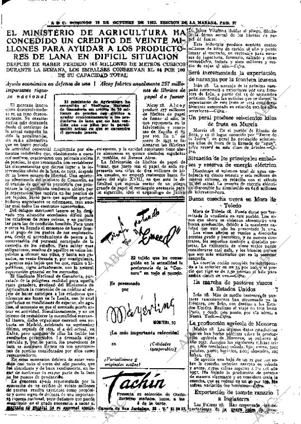 ABC MADRID 19-10-1952 página 37