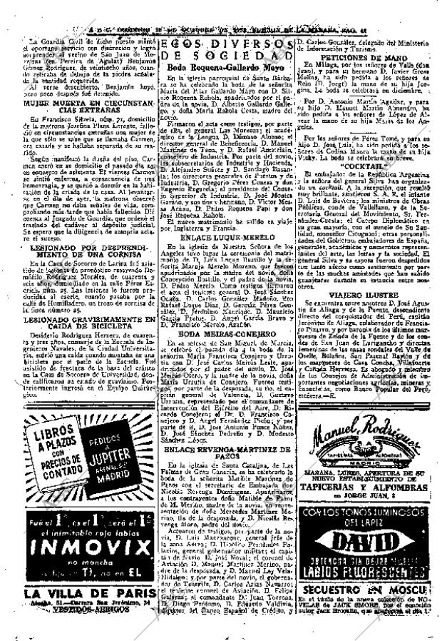 ABC MADRID 19-10-1952 página 42