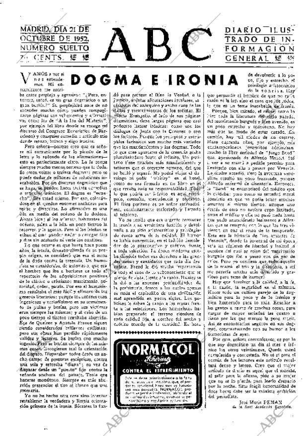 ABC MADRID 21-10-1952 página 3