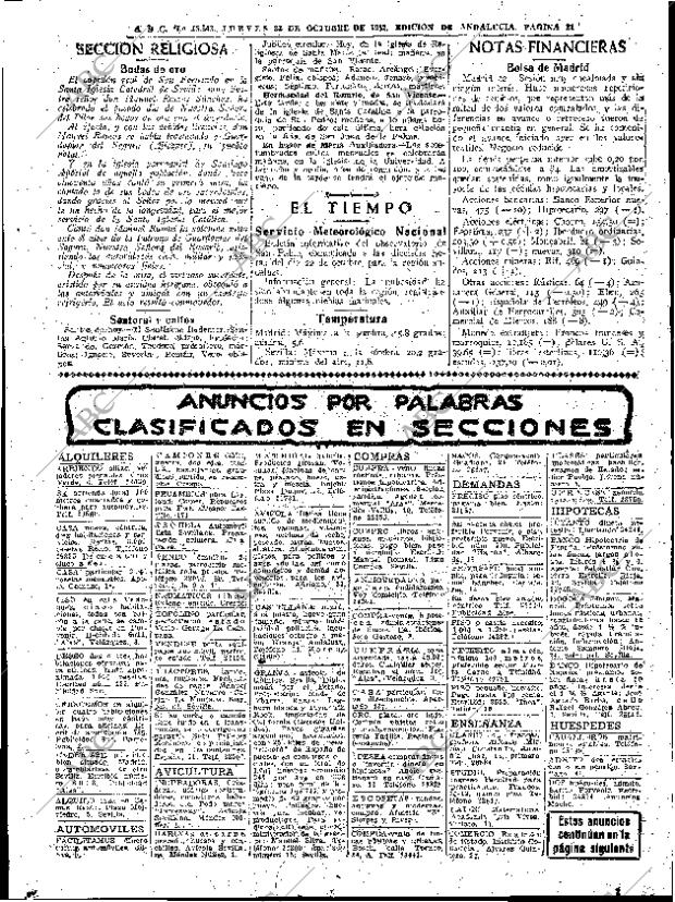 ABC SEVILLA 23-10-1952 página 21