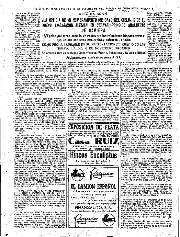 ABC SEVILLA 23-10-1952 página 9