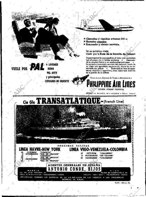 ABC MADRID 24-10-1952 página 16