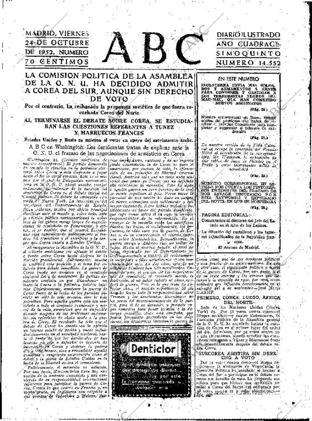ABC MADRID 24-10-1952 página 23