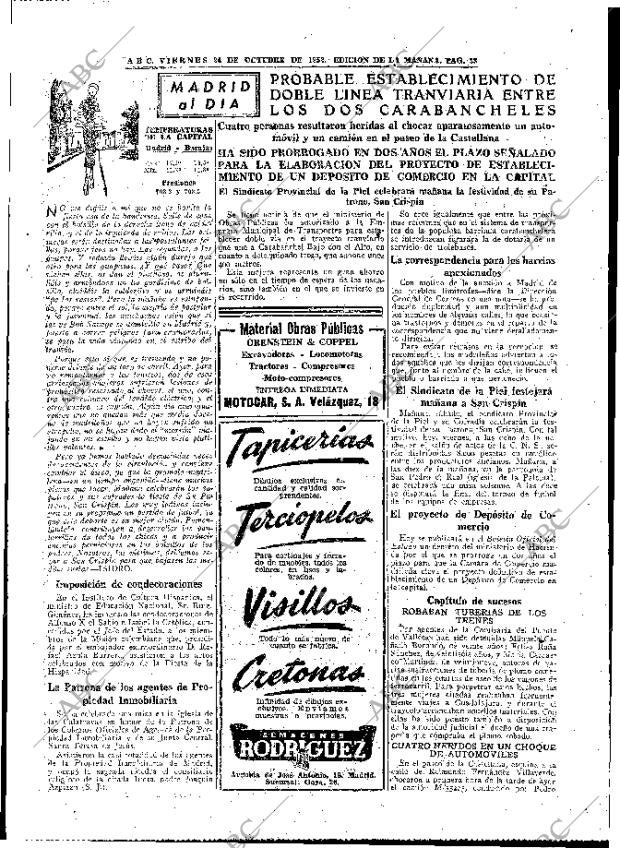 ABC MADRID 24-10-1952 página 33