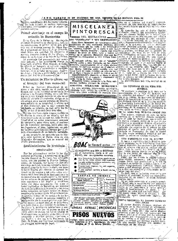 ABC MADRID 25-10-1952 página 28