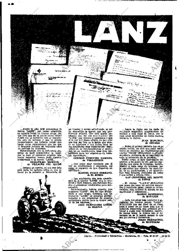ABC MADRID 25-10-1952 página 4