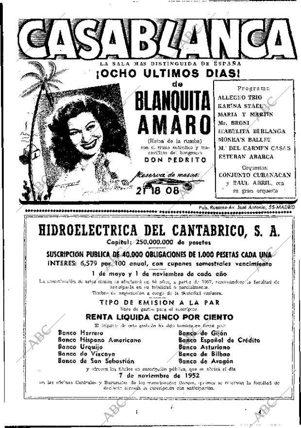 ABC MADRID 25-10-1952 página 6