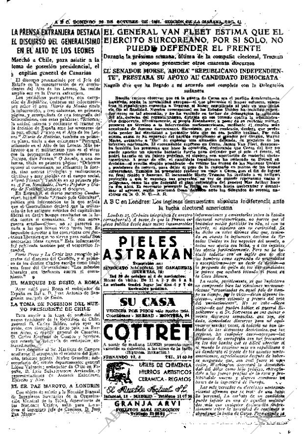 ABC MADRID 26-10-1952 página 41