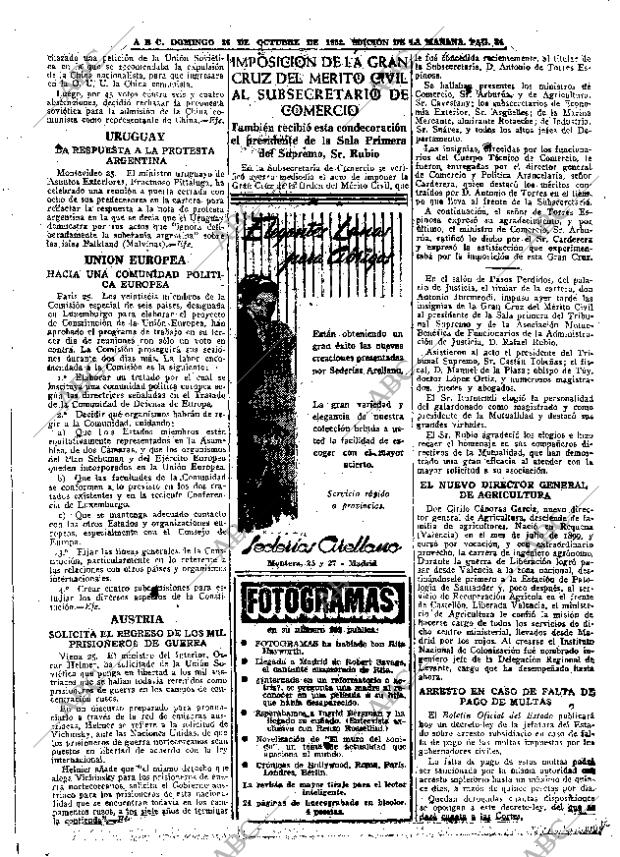 ABC MADRID 26-10-1952 página 44