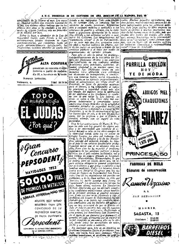 ABC MADRID 26-10-1952 página 48