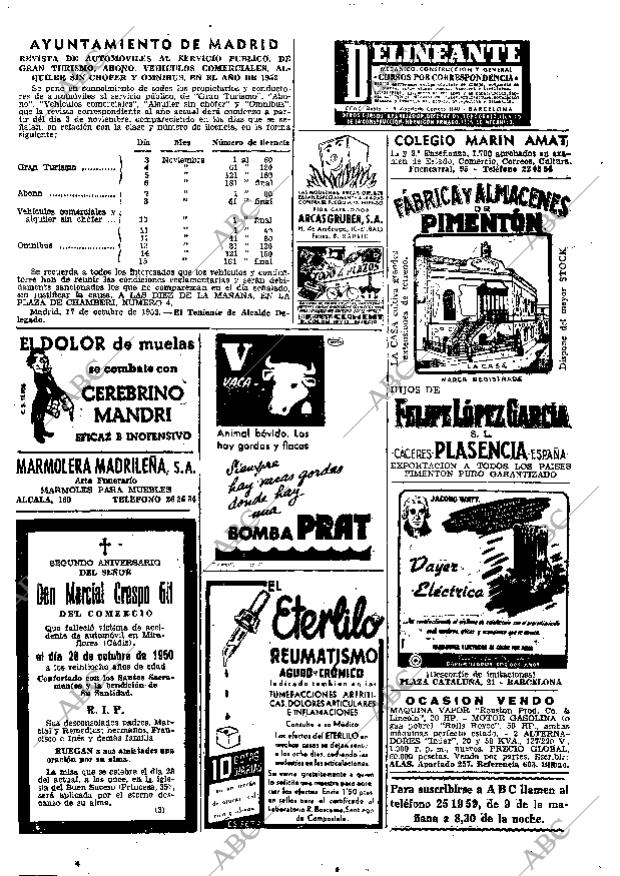 ABC MADRID 26-10-1952 página 63