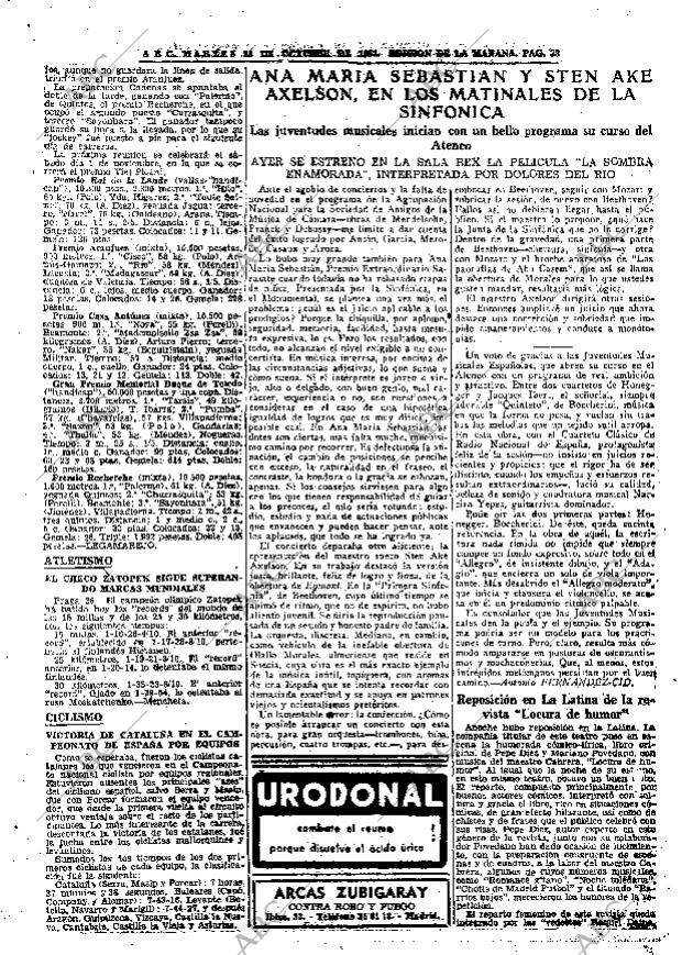 ABC MADRID 28-10-1952 página 33