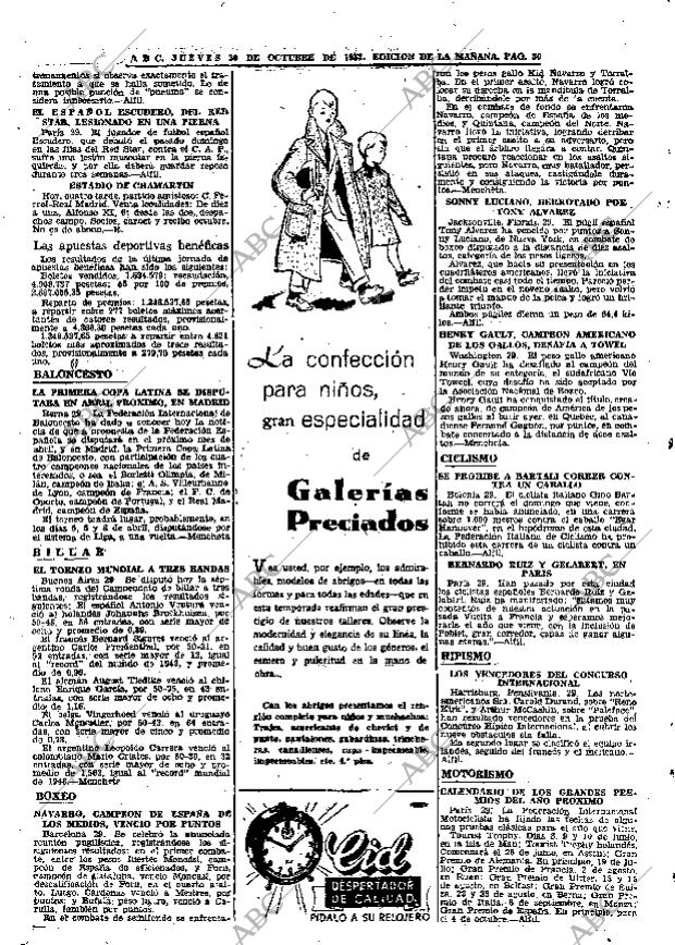 ABC MADRID 30-10-1952 página 28