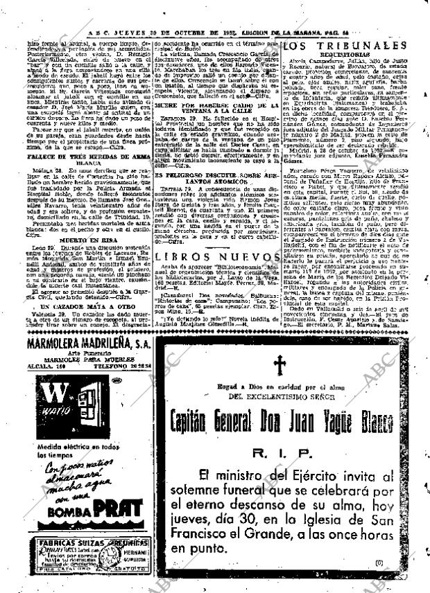 ABC MADRID 30-10-1952 página 32