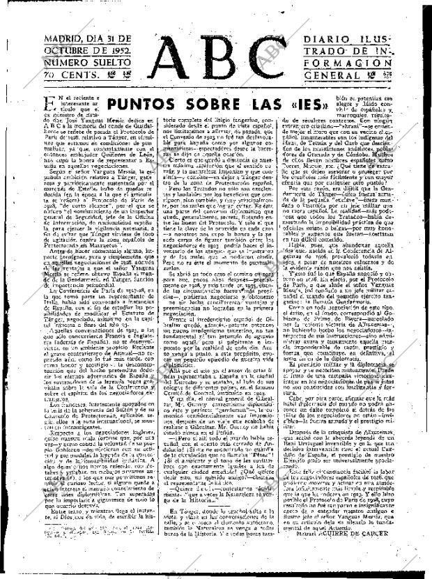 ABC MADRID 31-10-1952 página 3