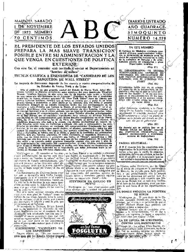 ABC MADRID 01-11-1952 página 15