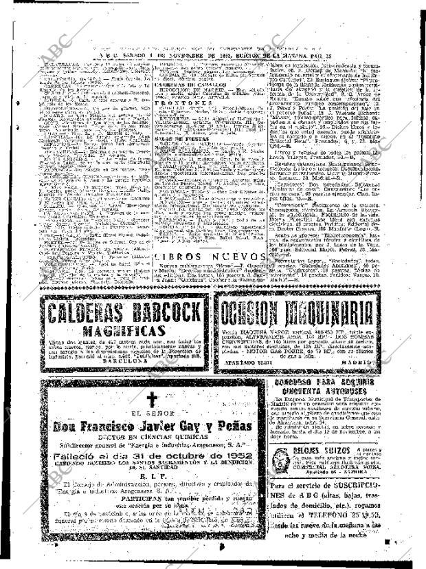 ABC MADRID 01-11-1952 página 35