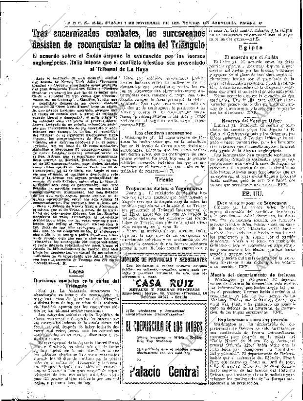 ABC SEVILLA 01-11-1952 página 9