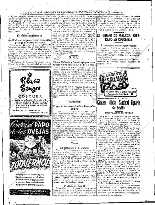 ABC SEVILLA 02-11-1952 página 22