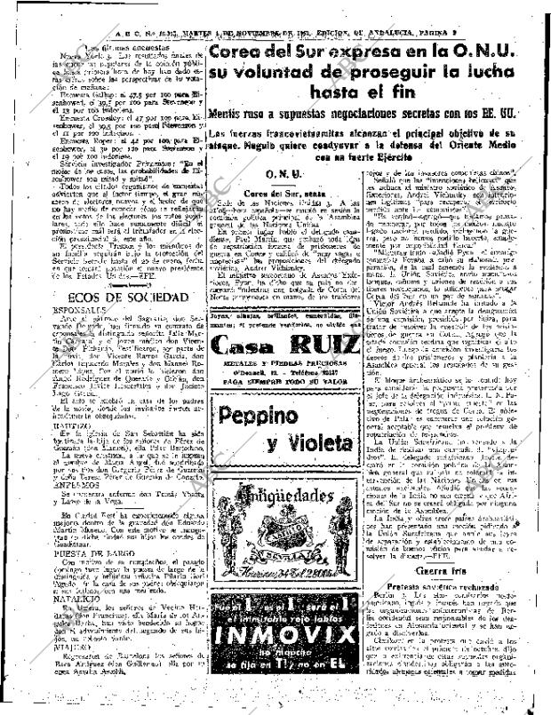 ABC SEVILLA 04-11-1952 página 9