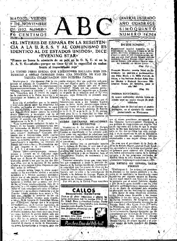 ABC MADRID 07-11-1952 página 13