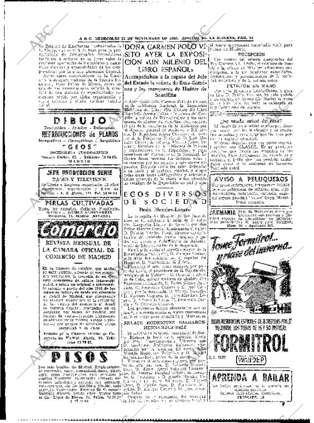 ABC MADRID 12-11-1952 página 32