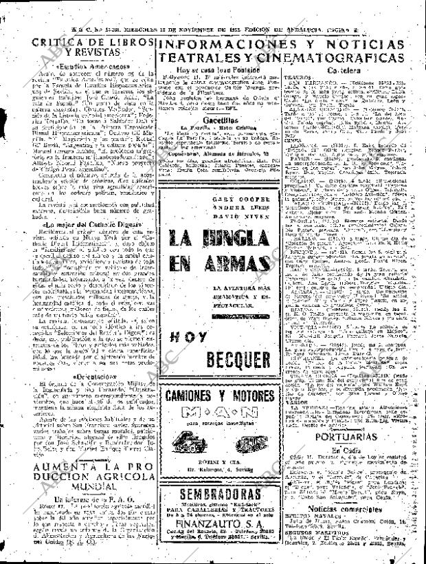 ABC SEVILLA 12-11-1952 página 19