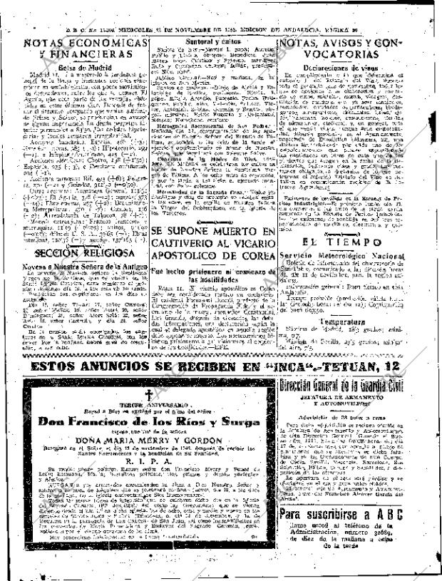 ABC SEVILLA 12-11-1952 página 20
