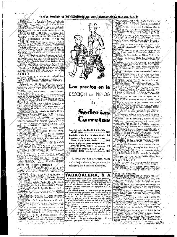 ABC MADRID 14-11-1952 página 31
