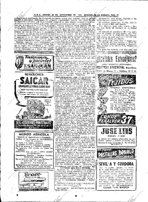 ABC MADRID 20-11-1952 página 30