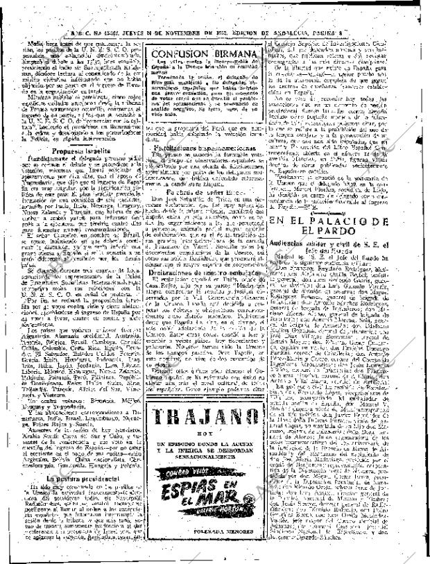 ABC SEVILLA 20-11-1952 página 8