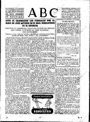 ABC MADRID 21-11-1952 página 23