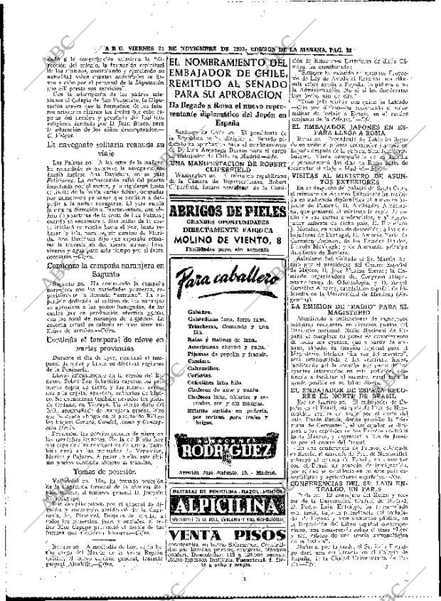 ABC MADRID 21-11-1952 página 34