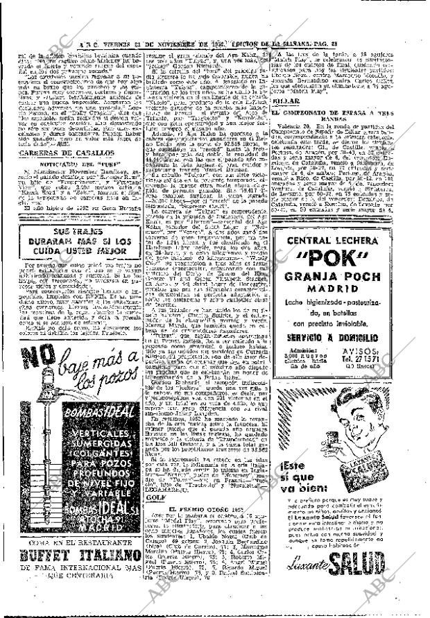ABC MADRID 21-11-1952 página 38