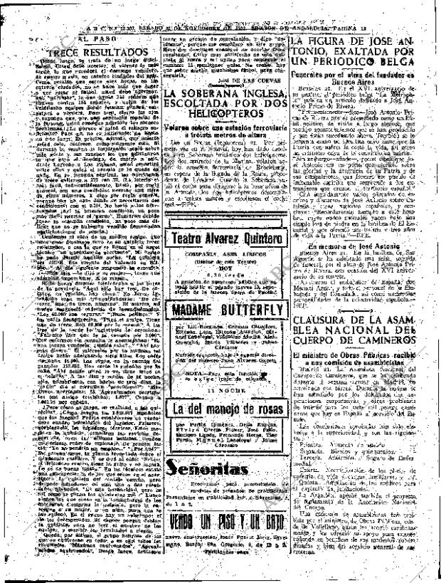ABC SEVILLA 22-11-1952 página 13