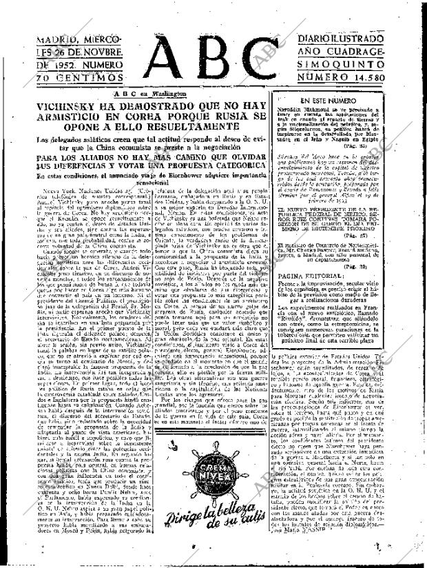 ABC MADRID 26-11-1952 página 21