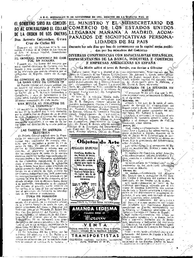 ABC MADRID 26-11-1952 página 27