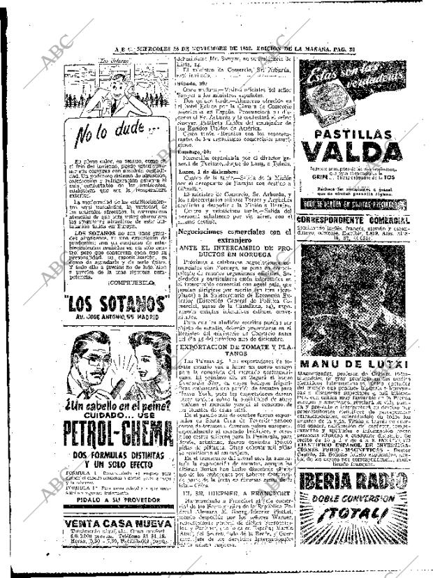 ABC MADRID 26-11-1952 página 28
