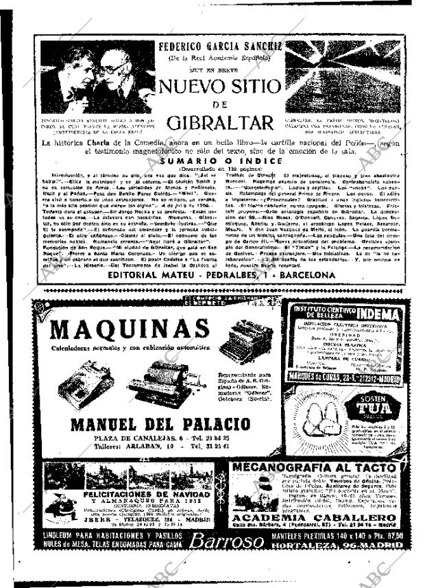 ABC MADRID 26-11-1952 página 4