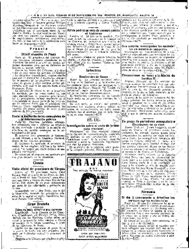 ABC SEVILLA 28-11-1952 página 10