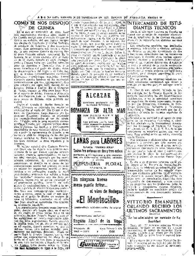 ABC SEVILLA 28-11-1952 página 12