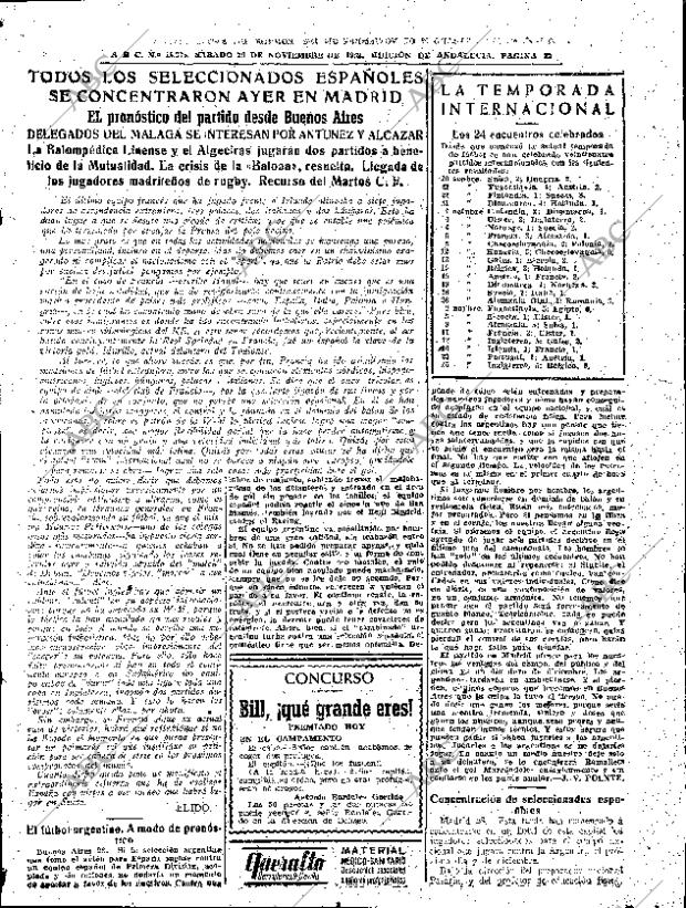 ABC SEVILLA 29-11-1952 página 23
