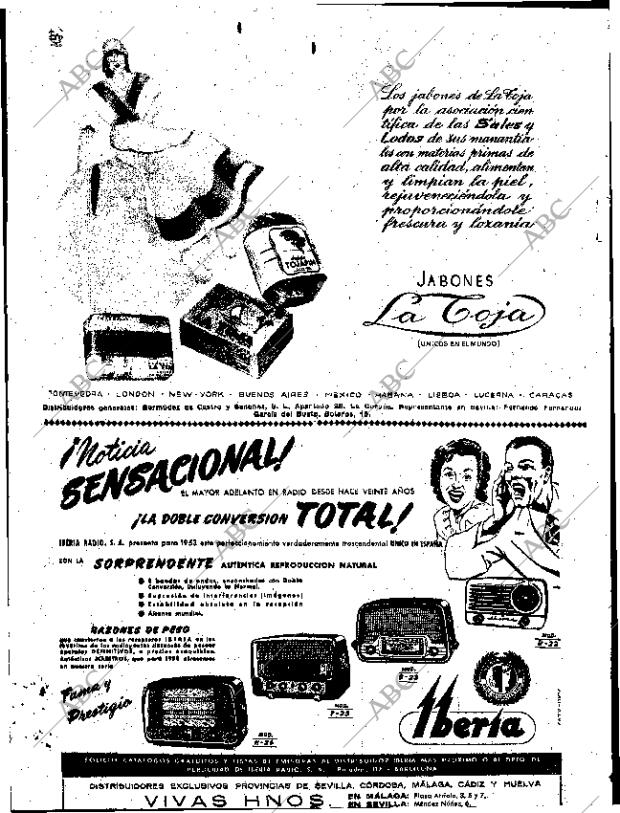 ABC SEVILLA 29-11-1952 página 4