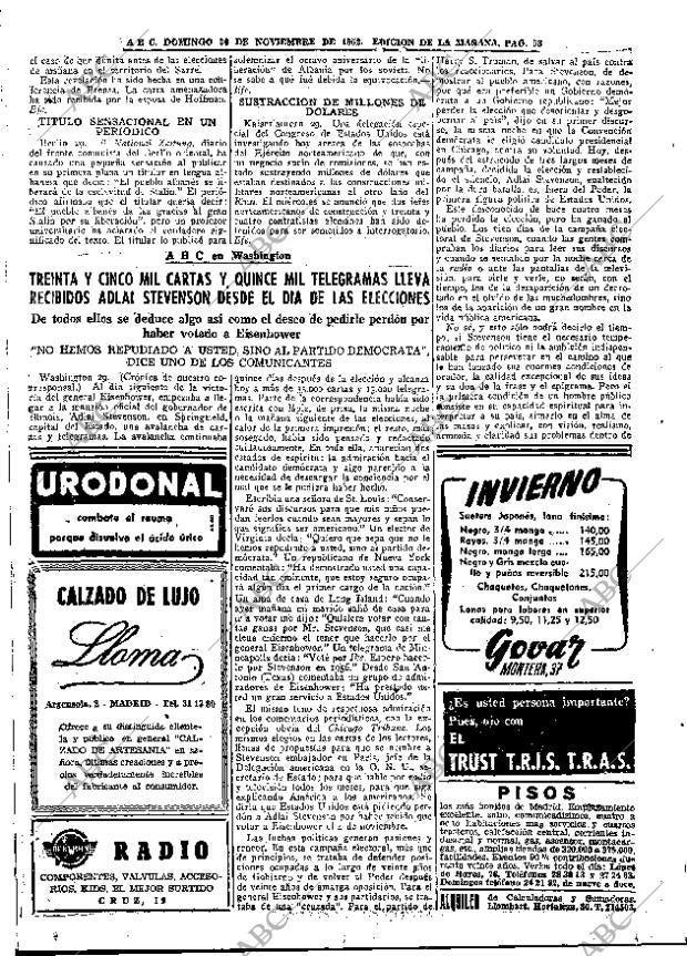ABC MADRID 30-11-1952 página 58