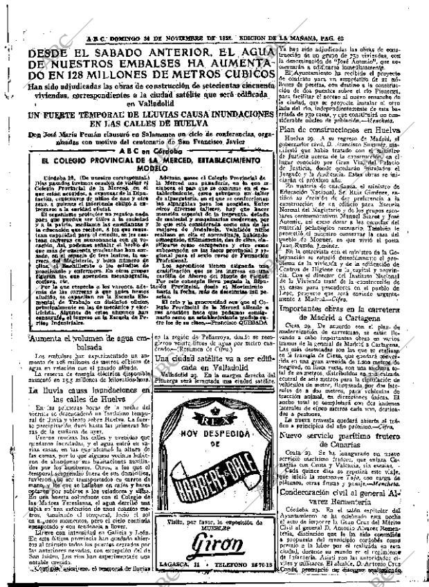 ABC MADRID 30-11-1952 página 63