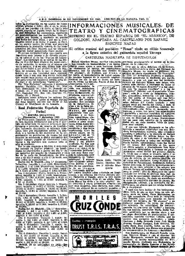 ABC MADRID 30-11-1952 página 71